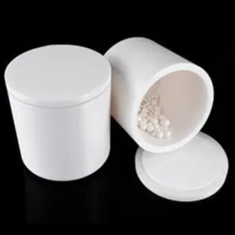 Yttria Stabilized Zirconia Jar with Lid, (YSZ Jar with lid)