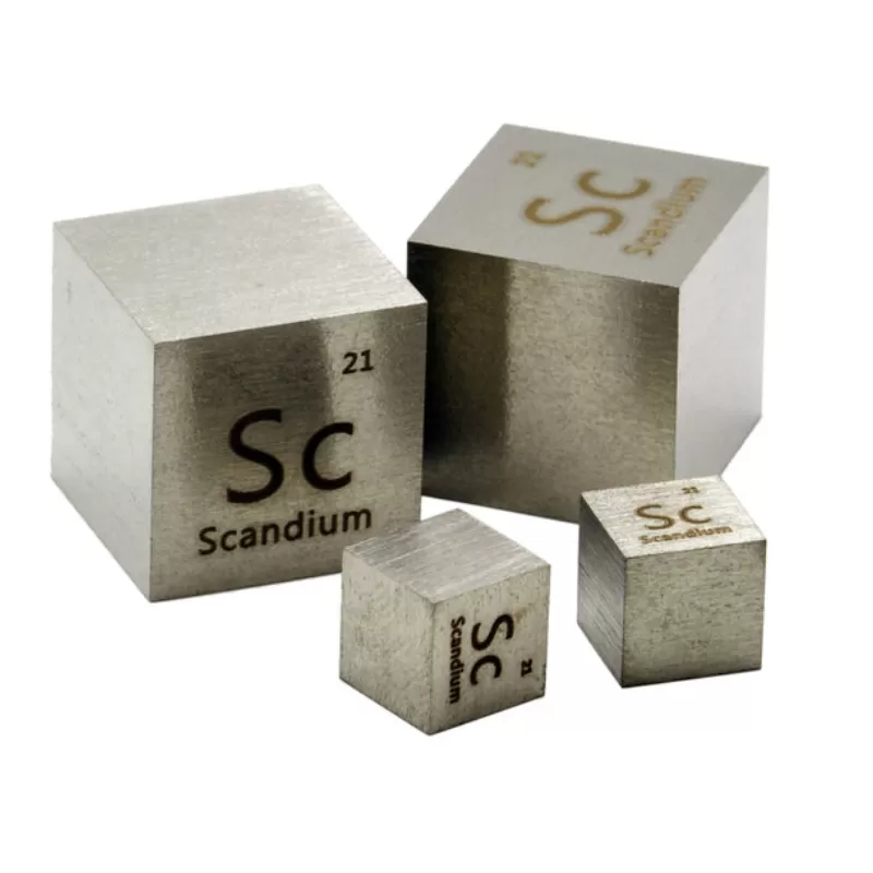 Scandium (Sc) Cubes