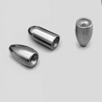 Tungsten Alloy Bullet Shape/Water Drop Shape Fishing Sinker